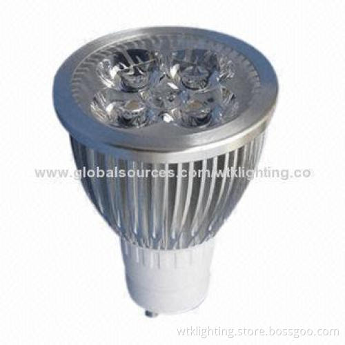 5W LED Spotlight Bulb, GU10 E27 MR16, CE/RoHS Mark, 85-265V AC, Bridgelux/Epistar/Epileds LED Chip